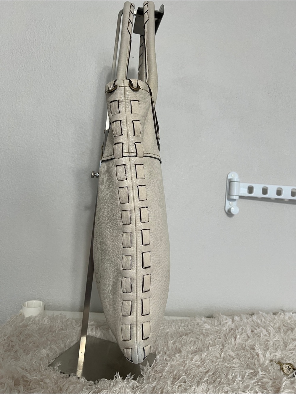 Rare Sample Coach Legacy Thompson Slim Tote Cream - Picture 6 of 16